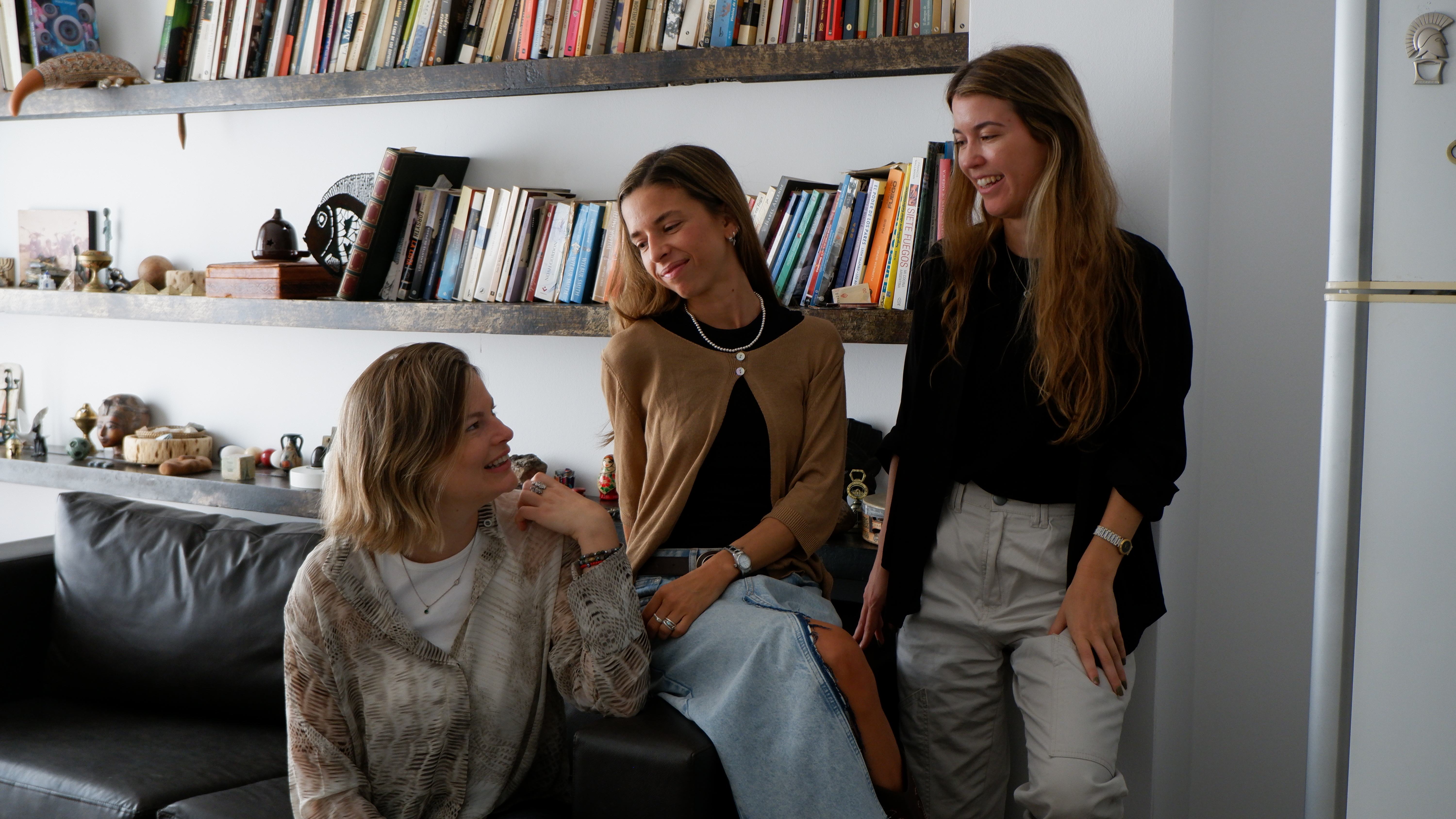 Carolina Graffigna, Mercedes Molle y Mía Russo